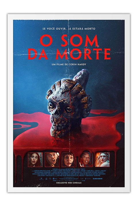 Poster Whistle o Som da Morte - Terror - Suspense - Filmes - Moldura branca