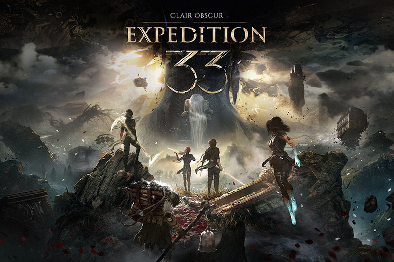 Poster Clair Obscur: Expedition 33 - RPG - Ação - Aventura - Games - Pôster sem moldura