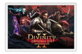 Poster Divinity - RPG - Fantasia - Games - Moldura branca