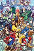 Poster Especial Marvel Versus Capcom - Games