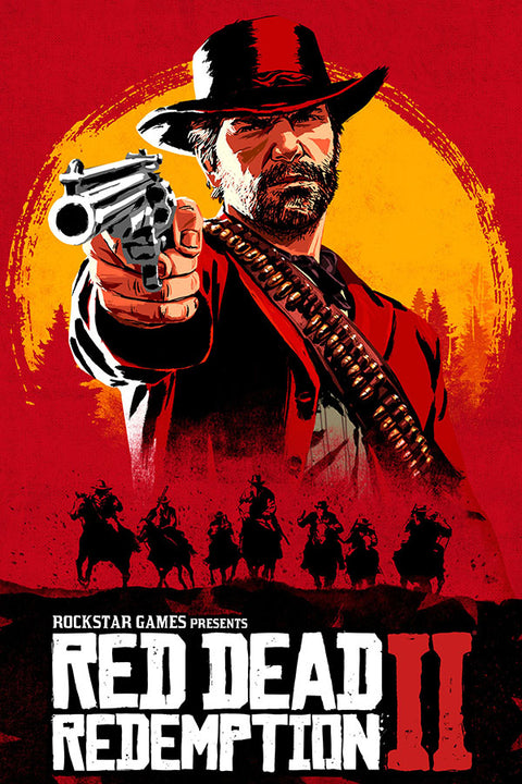 Poster Red Dead Redemption II - Games - Pôster sem moldura