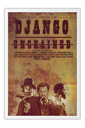 Poster Django Livre - Tarantino - Aletrnativo Antigo - Filmes