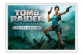 Poster Tomb Raider Legacy of Atlantis - Ação - Aventura - Games - Moldura branca