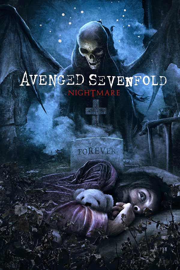Poster Avenged Sevenfold Nightmare - Bandas de Rock - Pôster sem moldura