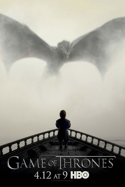 Poster Game Of Thrones - Dragão - GOT - Séries