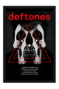 Poster Deftones - Bandas de Rock - Moldura preta