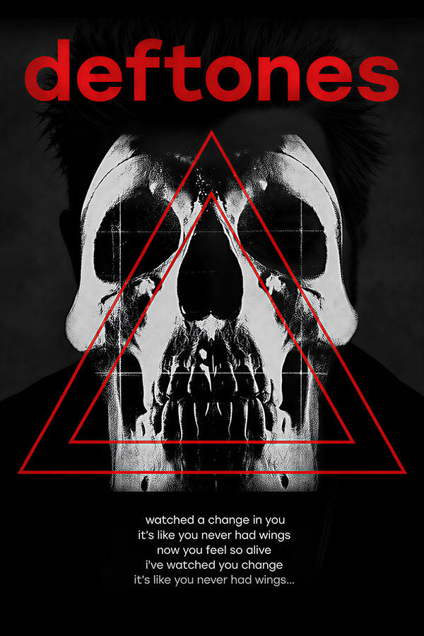 Poster Deftones - Bandas de Rock - Pôster sem moldura