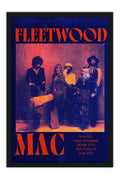 Poster Fleetwood Mac - Bandas de Rock - Moldura preta