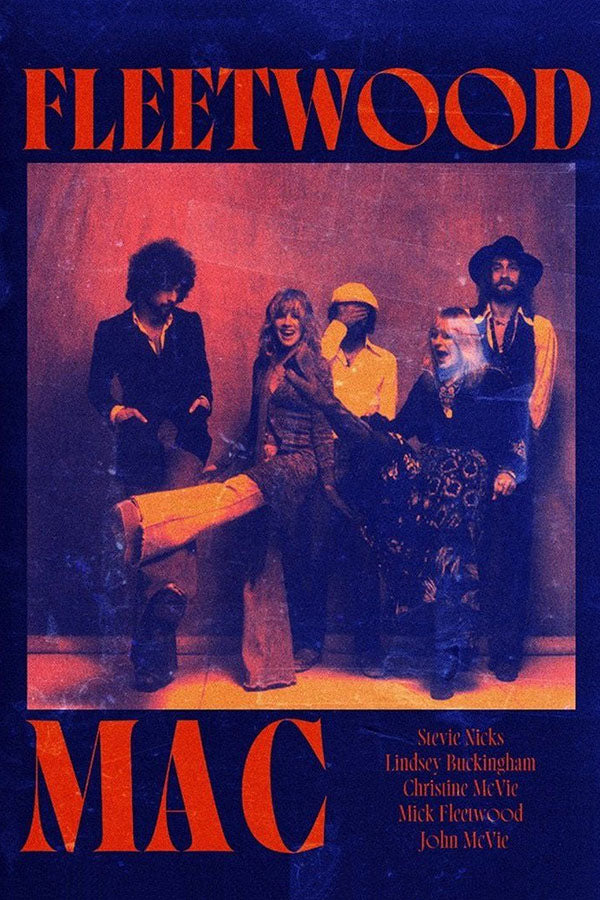 Poster Fleetwood Mac - Bandas de Rock - Pôster sem moldura