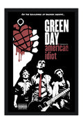 Poster Green Day - Bandas de Rock - Moldura preta