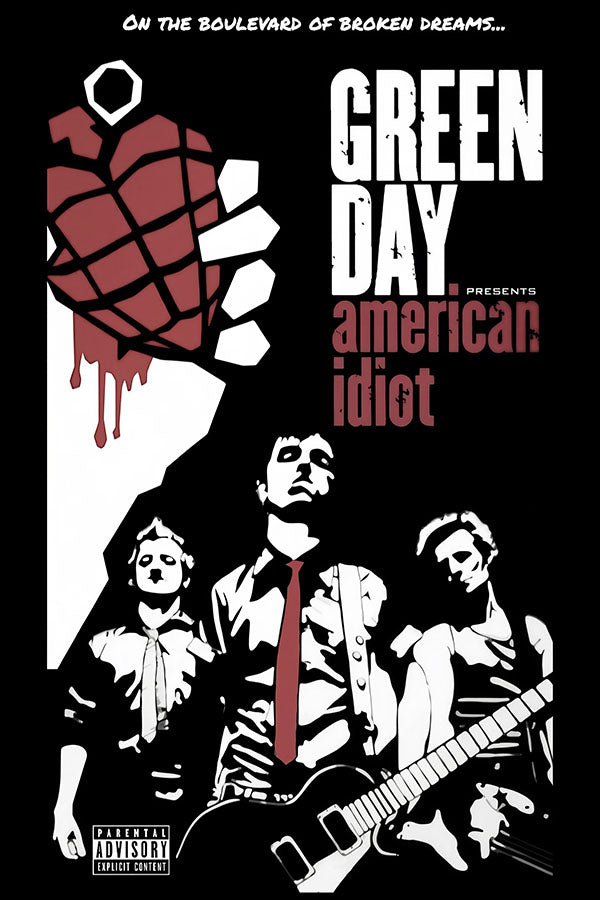 Poster Green Day - Bandas de Rock - Pôster sem moldura