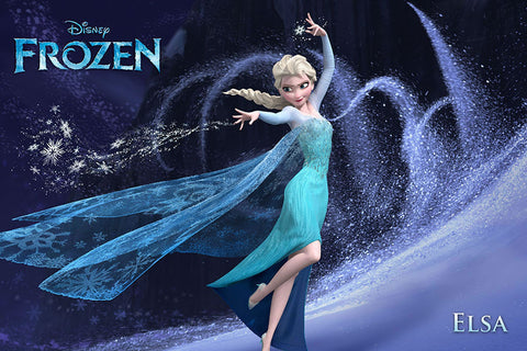 Poster Frozen - Princesa Elsa - Infantil