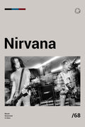 Poster Nirvana - Bandas de Rock - Pôster sem moldura