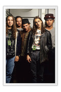 Poster Pearl Jam - Bandas de Rock - Moldura branca