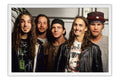Poster Pearl Jam - Bandas de Rock - Moldura branca