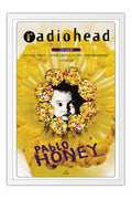 Poster Radiohead Pablo Honey - Bandas de Rock - Moldura branca