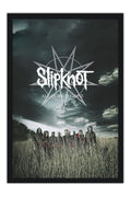 Poster Slipknot - Bandas de Rock - Moldura preta