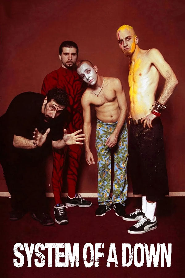 Poster System of a Down - Banda de Rock - Bandas de Rock - Pôster sem moldura