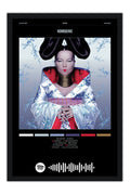 Poster Björk Homogenic - Blackprint - Artistas Pop - Moldura preta