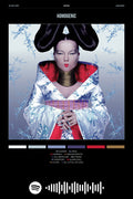 Poster Björk Homogenic - Blackprint - Artistas Pop - Pôster sem moldura