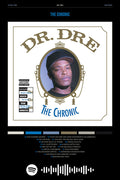 Poster Dr. Dre the Chronic - Blackprint - Hip Hop - Pôster sem moldura