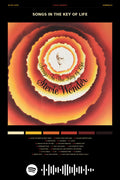 Poster Stevie Wonder Songs in the Key of Life - Blackprint - Artistas Pop - Pôster sem moldura