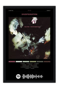 Poster The Cure Disintegration - Blackprint - Bandas de Rock - Moldura preta
