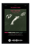Poster The Smiths the Queen Is Dead - Blackprint - Bandas de Rock - Moldura preta