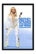 Poster Britney Spears Live from Las Vegas - Artistas Pop - Moldura preta
