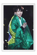 Poster BTS Arirang - K-Pop - Artistas Pop - Moldura branca