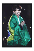 Poster BTS Arirang - K-Pop - Artistas Pop - Moldura preta