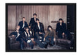 Poster BTS Arirang - K-Pop - Artistas Pop - Moldura preta