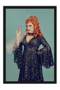 Poster Rupauls Drag Race Jinkx Monsoon - Artistas Pop - Moldura preta