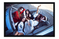 Poster KATSEYE - K-Pop - Artistas Pop - Moldura preta