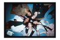 Poster KATSEYE - K-Pop - Artistas Pop - Moldura preta