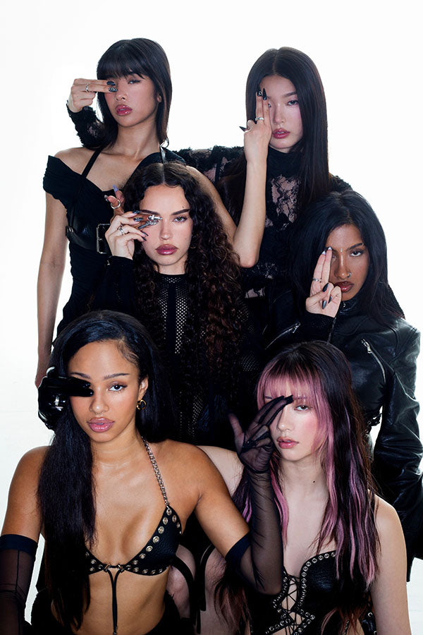 Poster KATSEYE - K-Pop - Artistas Pop - Pôster sem moldura