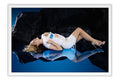 Poster Kylie Minogue - Artistas Pop - Moldura branca