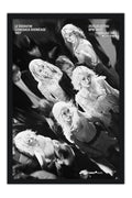 Poster LE SSERAFIM - K-Pop - Artistas Pop - Moldura preta