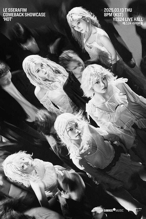 Poster LE SSERAFIM - K-Pop - Artistas Pop - Pôster sem moldura