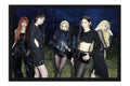 Poster LE SSERAFIM - K-Pop - Artistas Pop - Moldura preta