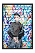 Poster Lil Peep - Artistas Pop - Moldura preta