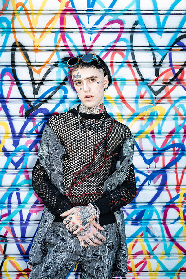 Poster Lil Peep - Artistas Pop - Pôster sem moldura