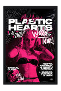Poster Miley Cyrus Plastic Hearts - Artistas Pop - Moldura preta