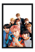 Poster Stray Kids - K-Pop - Artistas Pop - Moldura preta