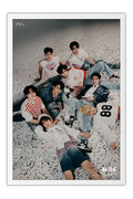 Poster Stray Kids - K-Pop - Artistas Pop - Moldura branca