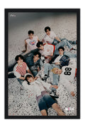 Poster Stray Kids - K-Pop - Artistas Pop - Moldura preta