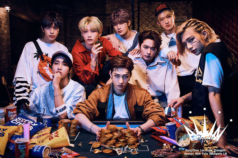 Poster Stray Kids - K-Pop - Artistas Pop - Pôster sem moldura