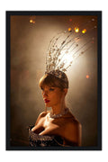 Poster Taylor Swift the Life of a Showgirl - Artistas Pop - Moldura preta
