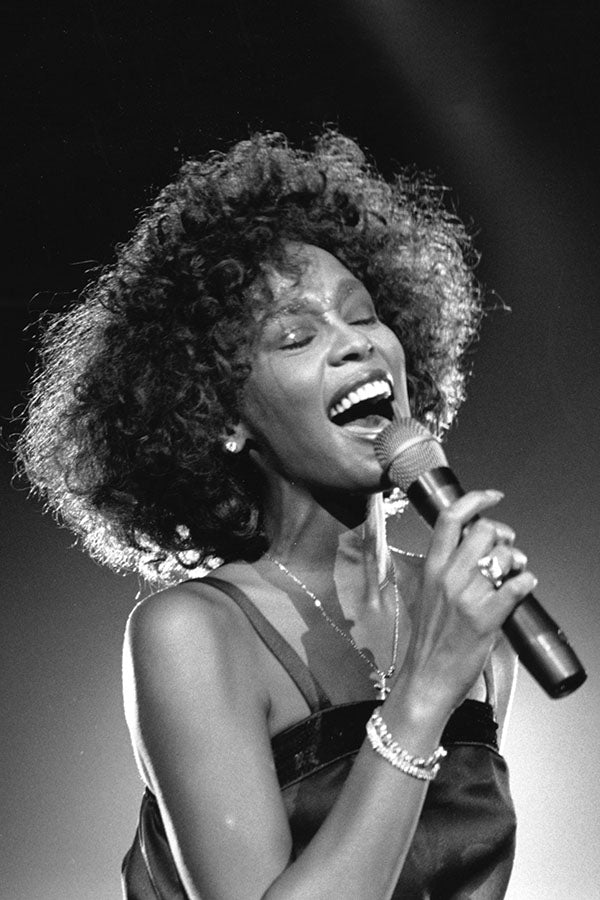 Poster Whitney Houston - Artistas Pop - Pôster sem moldura