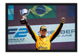 Poster Gabriel Bortoleto - Fórmula 1 - Moldura preta